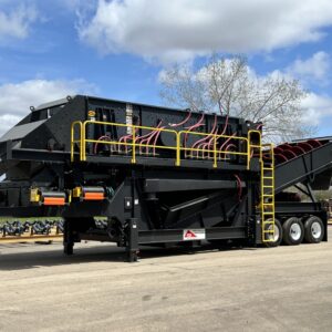 2022 TCI Portable Wash Plant 6' x 20' x3 Deck Screen w/ Twin TCI FMW #5253